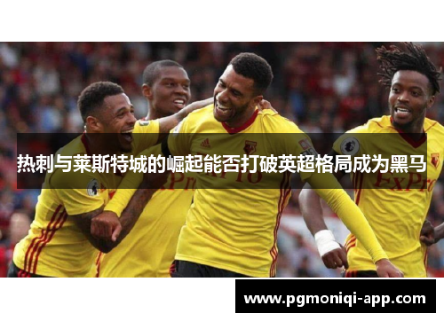 热刺与莱斯特城的崛起能否打破英超格局成为黑马